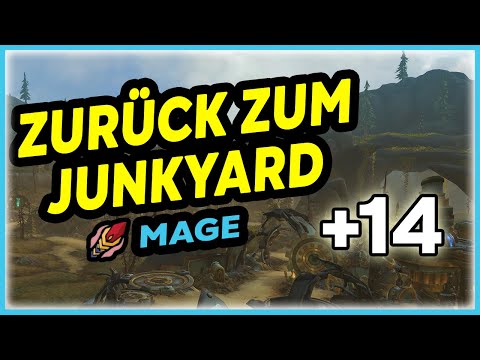 Endlich wieder die guten Dungeons - Junkyard 14 -  Mage PoV  | M+ | WoW Shadowlands 9.2.7 Season 4