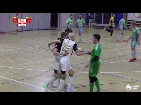 Jagiellonia Białystok - KS Gniezno 8-2 | SKRÓT | 16.02.25 | 15 kolejka, 1 liga futsalu