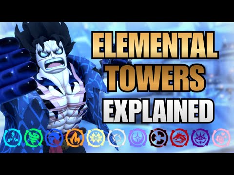 NEW Elemental Towers Mode EXPLAINED | Everything You Need to Know (Anime Vanguards Update 10.0)