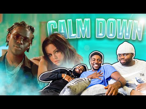 WHAT IS SELENA DOING??!?-REACTING TO REMA - CALM DOWN FT SELENA GOMEZ