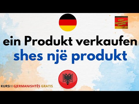 Mëso Gjermanisht - Shqip 30 Minuta Fjale dhe Shprehje te Ndryshme A1 A2 B1