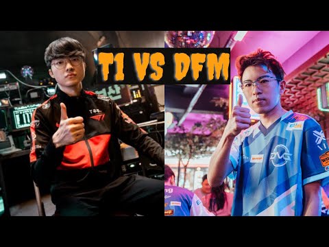 MSI Day 3 - T1 vs DFM - Faker (Leblanc) vs Yaharong (Ahri) - League of Legends Highlights
