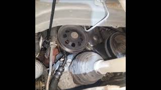 71.- 2005-2007 BUICK LACROSSE  3.6L POWER STEERING PUMP REPLACEMENT / HOW TO REMOVE AND INSTALL PSP