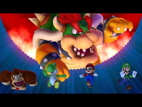 Mario Party 10 - Whimsical Waters (2 Player Bowser Party Mode)
