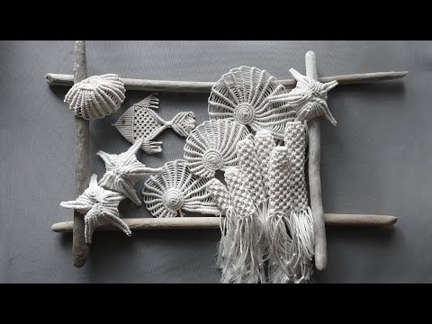 DIY Macrame Star Ornament Tutorial Handmade Christmas Tree Decoration