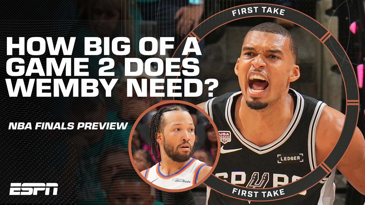 Jalen Brunson or Victor Wembanyama: Who needs a bigger Game 2? | First Take