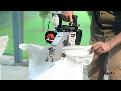 Revo bag closing machine