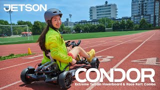 Jetson Condor - Extreme Terrain Hoverboard & Race Kart Combo