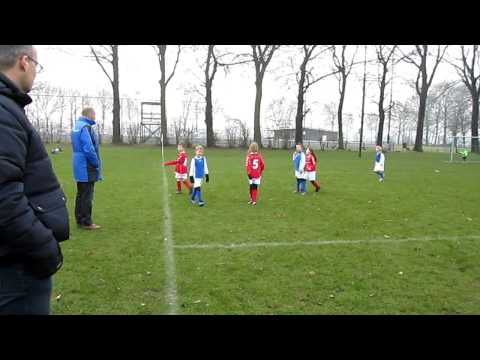 SVS F7 - SJVV F3G Eerste helft (16 feb 2013)