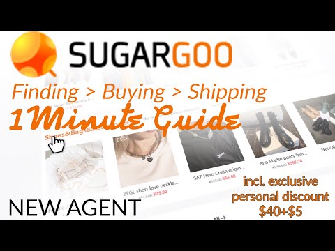 Part of a video titled Sugargoo - 1 Minute "Everything You Need to Know" Guide ... - YouTube