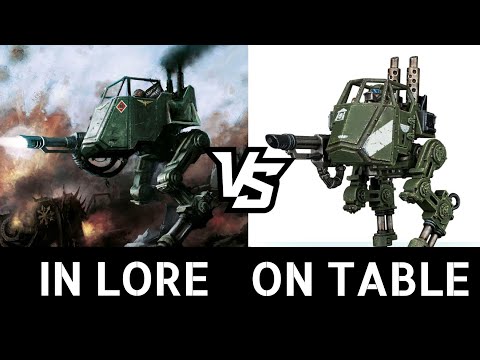 Sentinel Scout Walker: Warhammer 40K In Lore and On the Tabletop