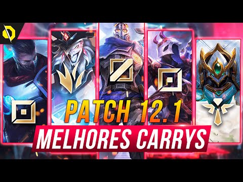 TIER LIST PATCH 12.1 - os MELHORES para CARREGAR