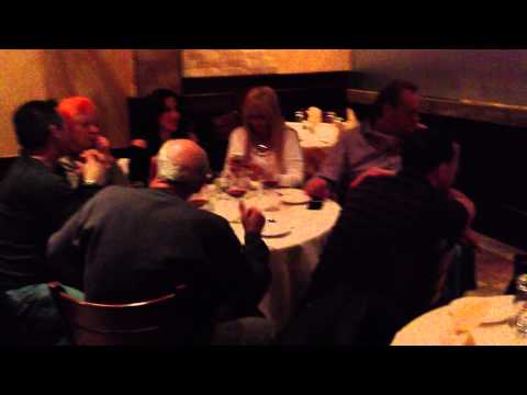 Francesca Cavaliere Sings Caruso Cover with Giuseppe on Sax at Vicolo Ristorante