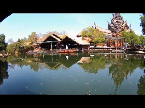 Going to Sanctuary Of Truth Pattaya Thailand 01/30/2017 [v006]