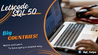 YouTube video '595. Big Countries  || LeetCode Solution ||'