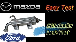 Ford Ranger Mazda BT50 EGR Cooler Test