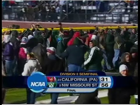 Northwest Missouri State vs California 2009 Division II National Semi Final