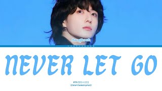 Download lagu Jungkook 전정국 'Never let go' Lyrics (Color Coded Lyrics) mp3