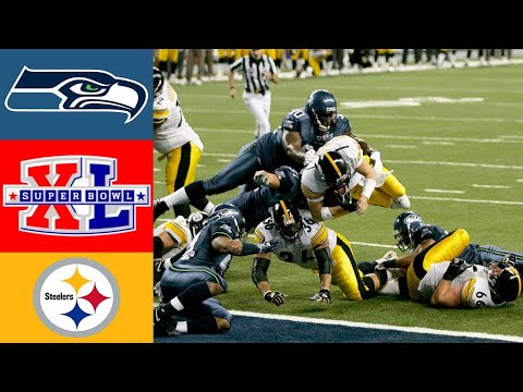 Seahawks vs Steelers Super Bowl XL (HD)