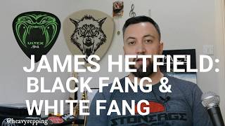 Video thumbnail for Review: Jim Dunlop James Hetfield Black Fang & White Fang #plectrums #metallica #whitefang by Heavy Repping! Pick Boutique