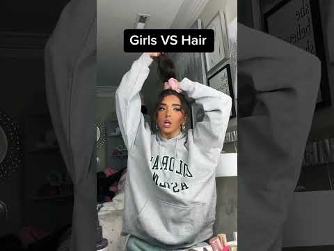 Girls VS Hair #Shorts