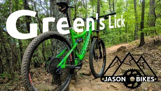 Riding Greens Lick and Connecting Trails