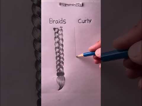 Braids or curly hair?