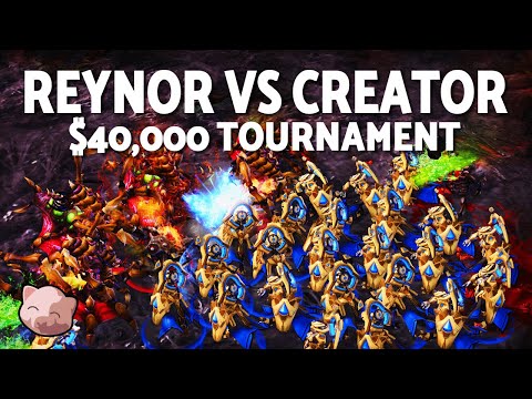 REYNOR vs CREATOR: Heart-racing Series! | $40,000 Master's Coliseum Group B (Bo3 ZvP) - StarCraft 2