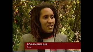 BBC London News Marc Bolan&#39;s Bronze unveiling 2002.