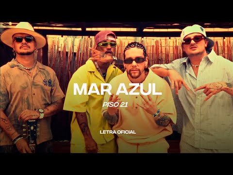 Piso 21, Clean Bandit, Jhosy - Mar Azul (Lyric Video) | CantoYo