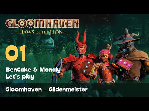 Gloomhaven | Jaws of the Lion DLC | 01 | Eine Falle stellen | Gildenmeister | deutsch | lets play