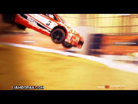 Liam Doran Crash @ Autosport Show 2011