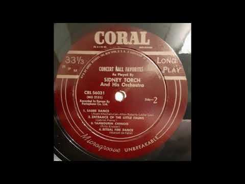 CONCERT HALL FAVOURITES (various) - Sidney Torch and his Orchestra - Coral CRL-56031