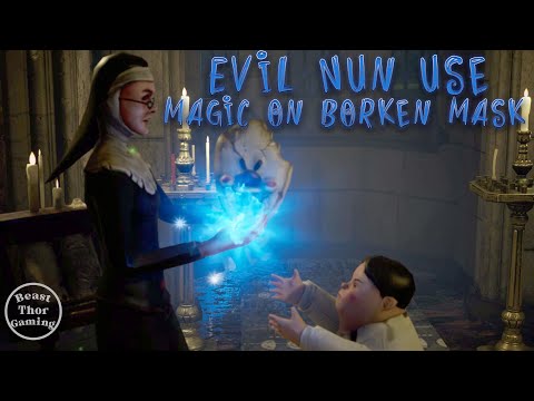 ice scream 7 Friends lis | Evil nun Give Rod Magic Mask | sister madeline | Animation ice scream