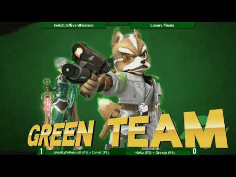 Construct 91 - @MuKLyFeMarshall + Comet vs Neku + Greasy - Smash 4 Doubles LF