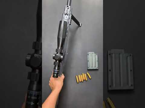 Snipers, Barrett soft bullet toy gun do you like? #shorts