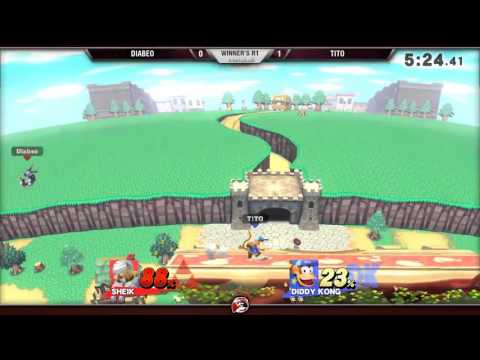 VS Weekly 1/7/16 - Winners R1 - Diabeo (Sheik) vs. Tito (Diddy) - Smash 4