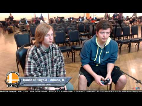 House of Paign 10 - Phobos (Ice Climbers, Peach) vs. SLA| Drugfreechu (Marth, Fox) - SSBM - LR4
