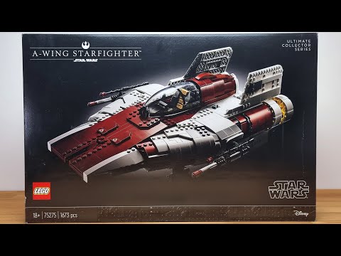 LEGO Star Wars 75275 UCS A-Wing Starfighter (2020) SPEED BUILD