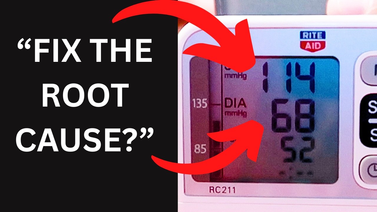 ROOT CAUSE OF HIGH BLOOD PRESSURE AND HOW I FIXED MINE