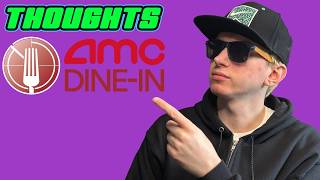 AMC DINE-IN Theater Review | First Time Experience