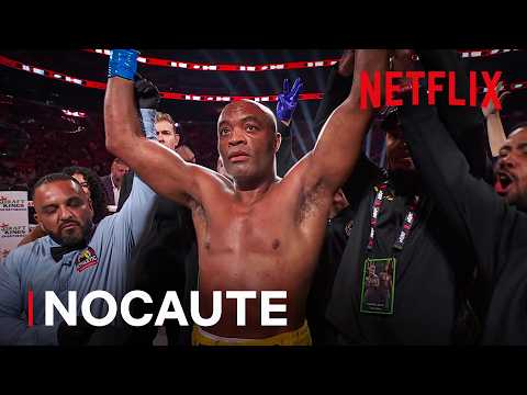 O nocaute que marcou a noite | Anderson Silva vs Tyron Woodley | Netflix Brasil