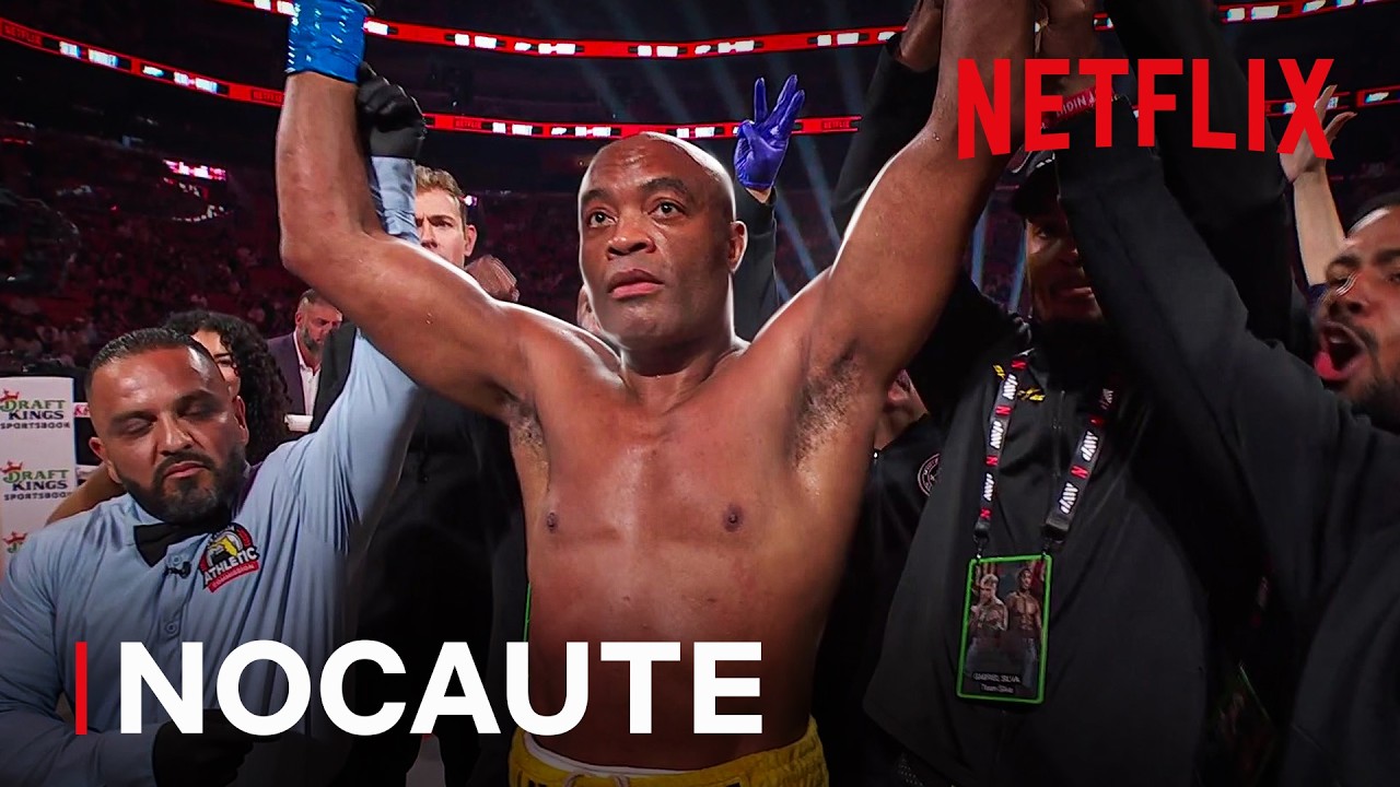 O nocaute que marcou a noite | Anderson Silva vs Tyron Woodley | Netflix Brasil