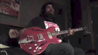 Guitar solo with Chris Bell of Big Star's Guitar at Ardent Studios