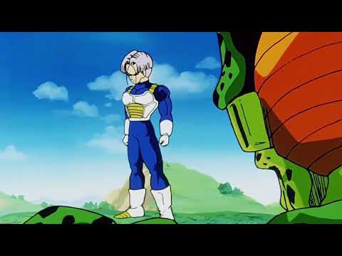 Trunks uccide Cell nel futuro | DBZ ITA