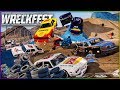 NASCAR LEGENDS DIRTDEVIL MELEE! | Wreckfest