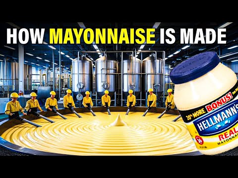 How Mayonnaise is Made | Step-by-Step Guide To Industrial Mayonnaise Production