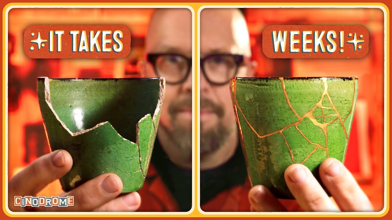I Made a Traditional Kintsugi Repair (with no experience)