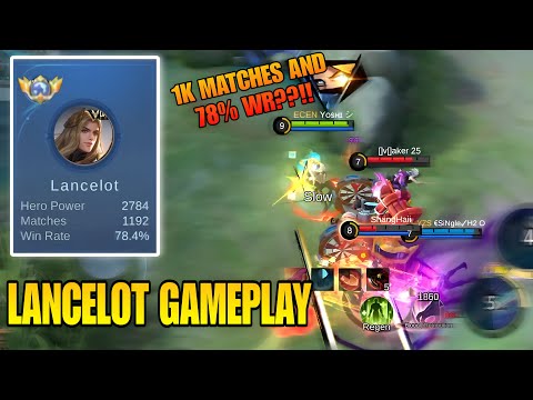 My opponent was annoyed with my lancelot  😬 Top Global Lancelot Gameplay