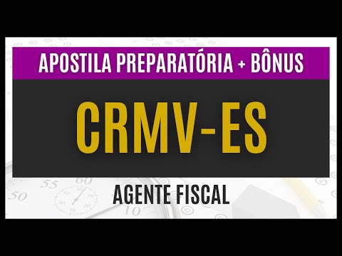 Concurso Público CRMV-ES 2025 - Apostila ESPECÌFICA para Agente Fiscal